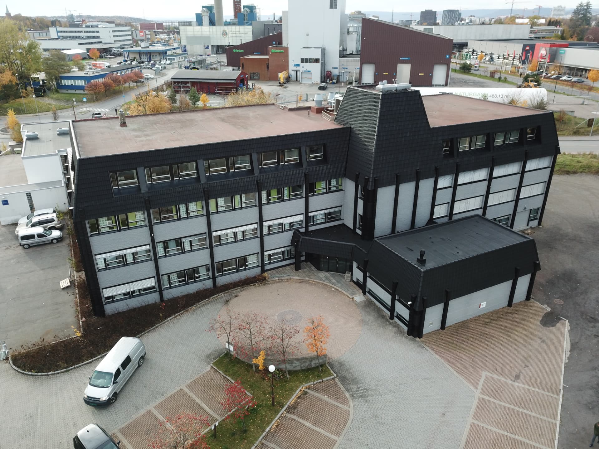 Fasaden på Brobekkveien 84